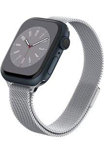 Spigen Metal Fit kovov emnek pro Apple Watch 38 / 40 / 41 / 42mm stbrn
