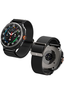 Spigen Lite Fit nylonov emnek pro Samsung Galaxy Watch8 / Watch8 Classic ern