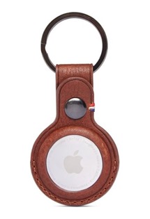 Decoded Leather Keychain klíčenka pro Apple Airtag hnědá