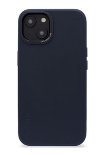 Decoded Leather Backcover zadní kryt pro Apple iPhone 14 Plus modrý