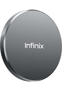 Infinix 15W bezdrátová magnetická nabíječka šedá - PROMO