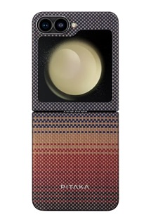 Pitaka MagEZ 5 aramidov� kryt s podporou MagSafe pro Samsung Galaxy Z Flip7 FE / Flip6 �erven�