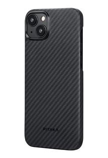 Pitaka MagEZ 4 1500D aramidový kryt s podporou MagSafe pro Apple iPhone 15 černý