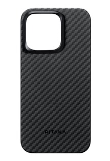 Pitaka MagEZ 4 1500D aramidový kryt s podporou MagSafe pro Apple iPhone 15 Pro černý