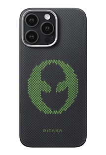 Pitaka x Aries Tactile Woven Case fosforeskuj�c� aramidov� zadn� kryt pro Apple iPhone 16 Pro Alien