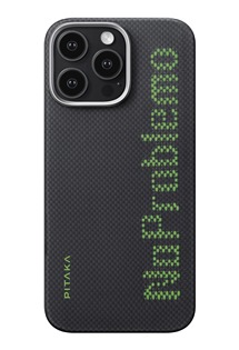 Pitaka x Aries Tactile Woven Case fosforeskuj�c� aramidov� zadn� kryt pro Apple iPhone 16 Pro Max NoProblemo
