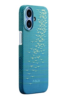 Pitaka Ultra-Slim Case PitaTap aramidov kryt s krytkou tlatka Camera Control a MagSafe pro Apple iPhone 17 svtle modr