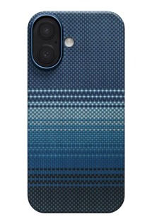 Pitaka Ultra-Slim Case PitaTap aramidov kryt s krytkou tlatka Camera Control a MagSafe pro Apple iPhone 17 modr