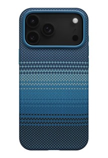 Pitaka Aramid UltraGuard Case aramidov� kryt s krytkou tla��tka Camera Control a MagSafe pro Apple iPhone 17 Pro modr�