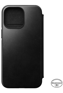 Nomad Leather MagSafe Folio flipové pouzdro pro Apple iPhone 14 Pro Max černé