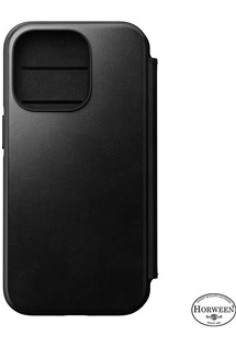 Nomad Leather MagSafe Folio flipové pouzdro pro Apple iPhone 14 Pro černé