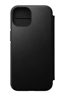 Nomad Leather MagSafe Folio flipové pouzdro pro Apple iPhone 14 černé