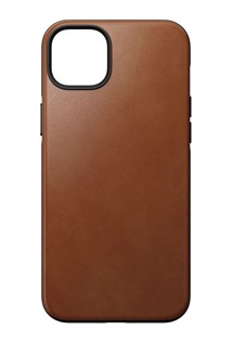 Nomad Modern Leather MagSafe zadní kryt pro Apple iPhone 14 Plus hnědý