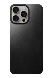 Nomad Magnetic Horween kožený zadní kryt pro Apple iPhone 15 Pro černý