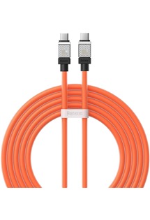 Baseus CoolPlay USB-C / USB-C 100W 2m oranžový kabel