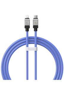 Baseus CoolPlay USB-C / Lightning 20W 1m modrý kabel