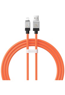 Baseus CoolPlay USB-A / Lightning 2.4A 1m oranžový kabel