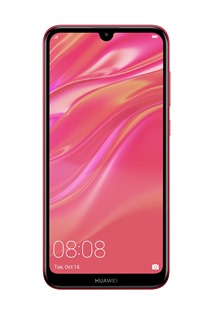 Huawei Y7 2019 3GB / 32GB Dual-SIM Coral Red - vystaven� kus - z�ruka 1 rok