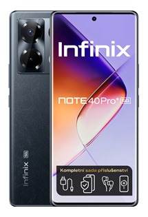 Infinix Note 40 Pro+ 5G 12GB / 256GB Dual SIM Obsidian Black