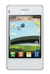 LG T375 Dual-SIM White