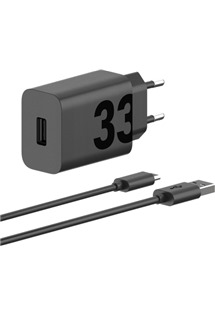Motorola TurboPower 33W nabjeka s kabelem USB-C ern