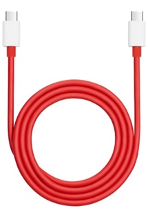 OnePlus SUPERVOOC Charge USB-C / USB-C 150W 1m červený kabel
