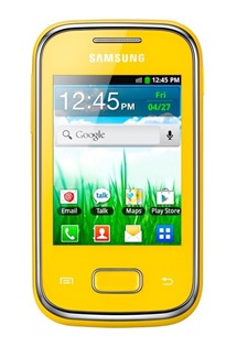 Samsung S5300 Galaxy Pocket Yellow