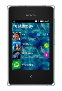 Nokia Asha 503 Cyan