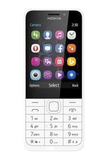 Nokia 230 White Silver - rozbaleno