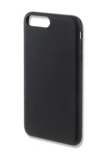4smarts CUPERTINO silikonový kryt pro Apple iPhone SE 2020/7/8 černý
