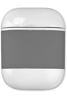 4smarts bezdrátové nabíjecí pouzdro pro Apple AirPods šedé