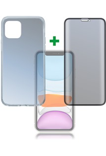 4smarts 360° Protection set: tvrzené sklo Full Frame + zadní kryt pro Apple iPhone 11