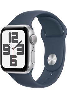 Apple Watch SE 2023 40mm Silver / Storm Blue S / M