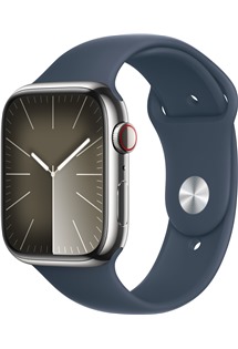 Apple Watch Series9 Cellular 45mm Steel / Blue S / M
