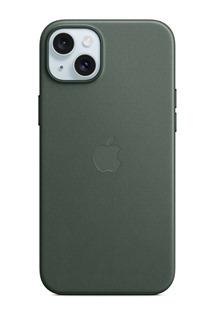 Apple tkaninový zadní kryt s podporou MagSafe pro Apple iPhone 15 Plus zelený