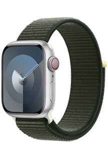 Apple Sport Loop provlkac sportovn emnek pro Apple Watch 38 / 40 / 41mm cypiov zelen