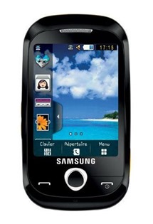 Samsung S3650 Corby Chrome Yellow