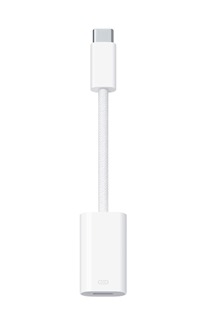 Apple adaptér USB-C na Lightning bílý