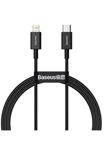 Baseus Superior Series USB-C / Lightning 20W 1m černý kabel