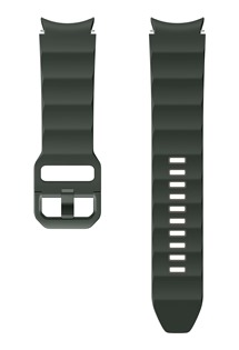 Samsung 20mm texturovaný sportovní řemínek M/L pro smartwatch tmavě zelený (ET-SXR91LKEGEU)