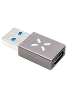 FIXED Link USB-A / USB-C OTG adaptér šedá