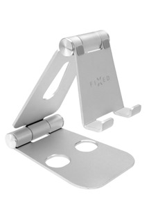 FIXED Frame Phone hlinkov stojnek na stl pro mobiln telefony stbrn