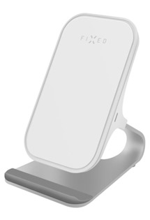 FIXED Frame Wireless stojánek s bezdrátovým nabíjením bílý