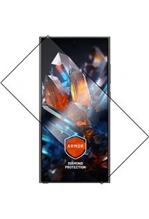 FIXED Armor prémiové ochranné tvrzené sklo pro Samsung Galaxy S24 Ultra černé