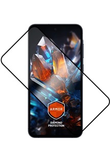 FIXED Armor prémiové ochranné tvrzené sklo pro Samsung Galaxy A55 5G černé