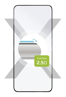 FIXED Full-Cover tvrzen� sklo pro POCO F6 Pro �ern�