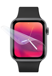 FIXED Invisible Protector TPU folie na displej pro Apple Watch 45mm 2ks v balení čirá