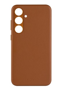 FIXED MagLeather kožený zadní kryt s podporou Magsafe pro Samsung Galaxy S24 hnědý