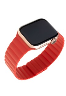 FIXED Silicone Strap silikonový řemínek pro Apple Watch 38 / 40 / 41mm červený