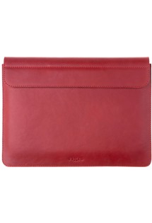 FIXED Oxford kožené pouzdro pro Apple iPad Pro 12,9 (2018/2020/2021) s klávesnicí Folio červené (280,6x214,9x11,9mm)